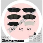 ZIMMERMANN set placute frana, frana disc ZIMMERMANN 22434.145. 2 (22434.145.2)