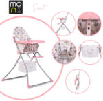 Moni Scaut etetőszék pink
