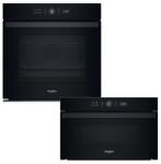 Whirlpool WOI4S8CM1SBA Beépíthető sütő + Whirlpool WMD44MB Beépíthető mikrohullámú sütő, fekete