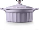 Buydeem CP521 emailat fontă holland cuptor vas 2.9L Lila (CP521)