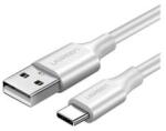 UGREEN US287 adatkábel (USB - Type-C, 3A, gyorstöltő 3.0, 150cm) FEHÉR