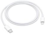 Apple adatkábel (Type-C - lightning, gyorstöltő, 100cm, MX0K2ZM/A utód) FEHÉR