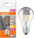 OSRAM LED izzó sminktükörrel, izzószál, szabályozható, A60, E27, 7W (50W), 640 lm, meleg fény (2700K), ezüst