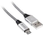 Tracer Cable USB 2.0 AM-micro 1m black-silver (TRAKBK46928)