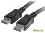 StarTech DisplayPort Összekötő Fekete 3m DISPLPORT10L (DISPLPORT10L)