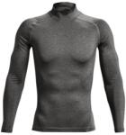 Under Armour HeatGear Armour Comp Mock LS Gray Férfipóló M