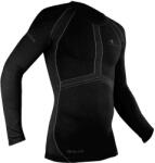Raidlight Seamless LS Férfipóló S/M, fekete és szürke