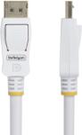 StarTech DisplayPort 1.2/1.2a Összekötő Fehér 3m DP12-CABLE-10FTW (DP12-CABLE-10FTW)
