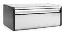 Brabantia Кутия за хляб Brabantia Fall Front - Matt Steel Fingerprint Proof (107852) - technomani