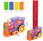  Dominó vonat Átlátszó