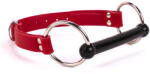 Devil Sticks Soft Lamb Leather Silicone Mouth Piece Red