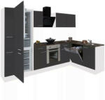 Leziter Yorki 310 sarok konyhabútor alsó sütős, alulfagyasztós hűtős kivitelben - pepita - 397 660 Ft