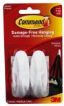 3M "Command" ovális akasztó ragasztócsíkkal 2db (7100099296) (3M7100099296) (3M7100099296)