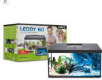 AQUAEL Leddy Plus 60 Day& Night black - akvárium szett (fekete) 54liter (60x30x30cm) (124532)