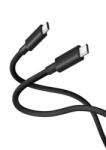Xiaomi USB 4.0 Type C fonott kábel, fekete 1m BHR087BGL (XIAO-CABLE-TCCU6A1BK) (XIAO-CABLE-TCCU6A1BK)