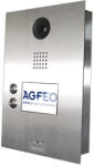 AGFEO IP-Video TFE 2 videós kaputelefon 8, 89 cm (3.5") Rozsdamentes acél (6101561)