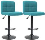 Timeless Tools Szövet Borítású Bárszék - 2 db, Mentazöld