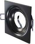 LED Labs Olcsó spot lámpatest TORN (GU10) négyzet, billenthető, fekete (TR-TORN-WKRO-CZ (20-1220-38))