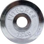 Fitforce Disc Greutate 1, 5kg Crom 30mm (plc1,5kg-30mm-u5a)
