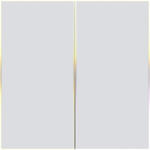 Avatto Érintéses ZigBee fénykapcsoló Avatto TS60-EU-W4 Quad TUYA (fehér) (ZTS60-EU-W4) - blacktip