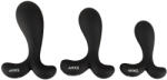 Anos - set dopuri anale pentru antrenament - silicon negru (50052560000) Vibrator