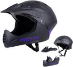 W-Tec Downhill bukósisak W-TEC Campanero Noir Violet, levehető napellenző, állpántos rögzítés, 17 egyenletesen elosztott szellőzőnyílás Méret: S (48-54)