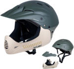 W-Tec Downhill bukósisak W-TEC Campanero Coast Forest, levehető napellenző, állpántos rögzítés, 17 egyenletesen elosztott szellőzőnyílás Méret: M(54-58)