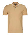 BOSS Rövid ujjú galléros pólók Parlay 190 Bézs EU XL
