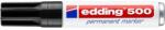 edding Alkoholos marker, 2-7 mm, vágott, EDDING "500", fekete (7580057001) - mystock