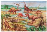 Melissa & Doug Padlórejtvény dinoszauruszok 48 darab