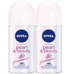 Nivea Pearl & Beauty női izzadásgátló golyós dezodor 48H 2x50ml (5905930225880)