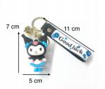  Kulcstartó Kuromi szilikon kulcstartó csengővel (M0506.W)