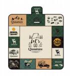 Qunature Piknikszőnyeg, izotermikus kemping takaró 200X200 Qunature 60004602 Retro (60004602)