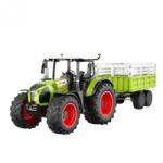FLEG CLAAS 1: 24 távirányítós traktor pótkocsival - miniverda