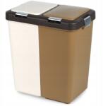 Orion Szelektív hulladékgyűjtő kosár Műanyag 2 x 20 L Orion Strapabíró és tágas (731258)