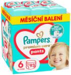 Pampers Premium care 6 Pants, 93db, 13-19kg (havi csomag)