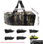  Etetőhajó Táska Terepmintás