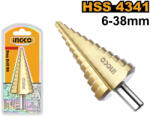 INGCO Lépcsősfúró 6-38 mm HSS (AKSDS63803)
