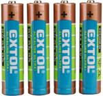Extol Elem 1, 5V AA (LR6), alkáli, 4 db bliszteren (hosszú élettartam) (42011)