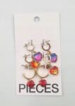 Pieces Pctika 3-Pack Earrings Fülbevaló (17128993)