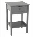 TEMPO KONDELA Éjjeliszekrény, szürke, Malise (tk-0000307670)
