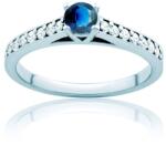 SAVICKI Inel Heart of the Ocean: aur alb, safir albastru - savicki - 5 018,00 RON