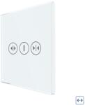 Luxion Panou Intrerupator Draperii cu Touch Din Sticla LUXION SmartElectro IntelligentHouse (LX-GP013-WFW)