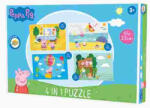  Peppa malac Summer puzzle 4 az 1-ben
