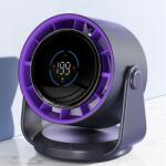 Zree Hordozható asztali ventilátor, szürke (0734931004752)