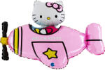  Hello Kitty Airplane Pink fólia lufi 76 cm