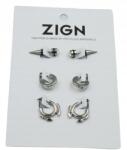  Zign 3 Darabos Fülbevaló Szett (DC0324-0047)