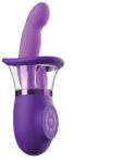 Pipedream Stimulator Ultimate Pleasure Pro Plus, 5 Motore Puternice, Silicon, USB, Mov, 24.1 cm Vibrator