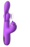 Pipedream Vibrator IntiMotion Pulse Pro, 4 Motoare Puternice, Functii Multiple, Silicon, USB, Mov, 24 cm Vibrator