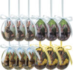 Clayre & Eef Set 12 oua Paste plastic multicolor Ø 4x5 cm (65904)